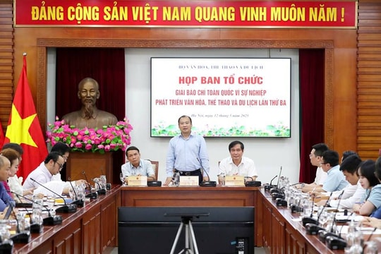 Giải Báo chí toàn quốc “Vì sự nghiệp phát triển Văn hóa Việt Nam” lần thứ Ba kéo dài thời gian nhận tác phẩm dự thi