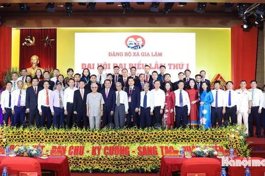 Đại hội đại biểu Đảng bộ xã Gia Lâm lần thứ I thành công tốt đẹp