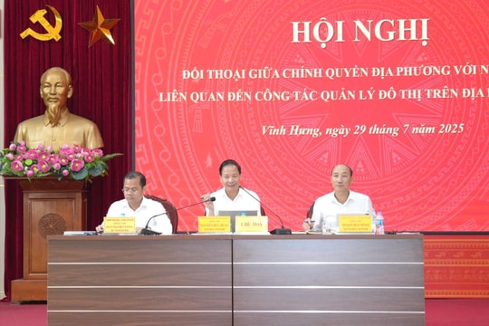 Phường Vĩnh Hưng đối thoại, tháo gỡ điểm nghẽn về quản lý đô thị