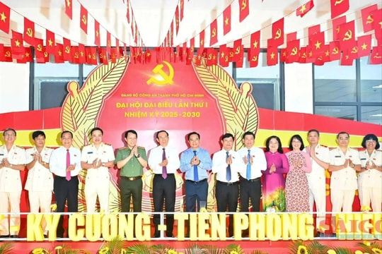 Đại tướng Lương Tam Quang dự Đại hội Đảng bộ Công an TP Hồ Chí Minh