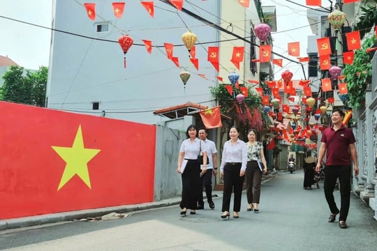 Quốc Oai lan tỏa phong trào “sáng - xanh - sạch - đẹp - an toàn”