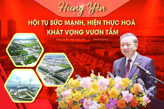 Hưng Yên: Hội tụ sức mạnh, hiện thực hoá khát vọng vươn tầm
