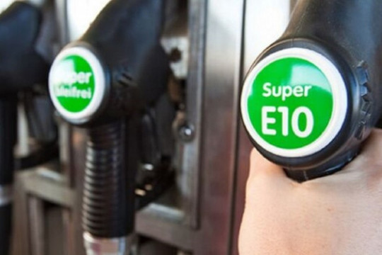 Xăng sinh học E10 bán tại ba thành phố lớn từ ngày 1/8