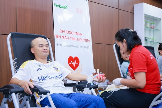 Herbalife Việt Nam tổ chức Ngày hiến máu tình nguyện thường niên 2025