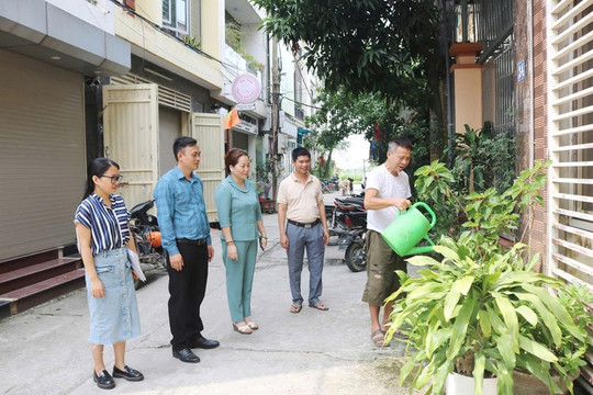 Xã Quốc Oai: Lan tỏa ý thức cộng đồng, chung tay làm đẹp quê hương