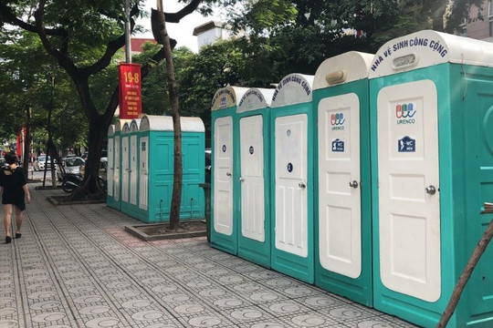 Hà Nội bố trí trên 1.000 nhà vệ sinh miễn phí phục vụ dịp 2/9