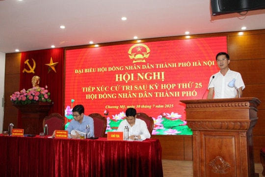 Cử tri Chương Mỹ kiến nghị nhiều vấn đề dân sinh bức xúc