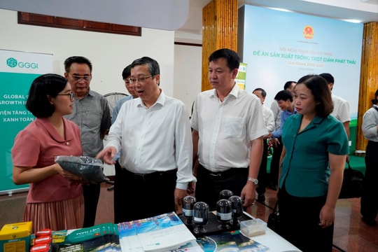Hướng tới nền nông nghiệp phát thải thấp, hiện đại