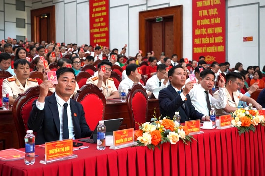235 đại biểu dự Đại hội đại biểu Đảng bộ xã Quang Minh lần thứ I, nhiệm kỳ 2025-2030