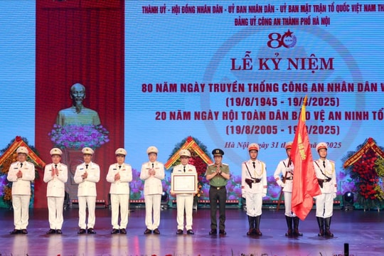 Công an TP Hà Nội: Phát huy lịch sử vẻ vang, vững vàng tiến bước trong kỷ nguyên mới
