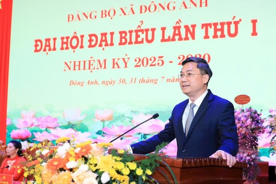 Đưa xã Đông Anh trở thành trung tâm phát triển mới, giàu bản sắc