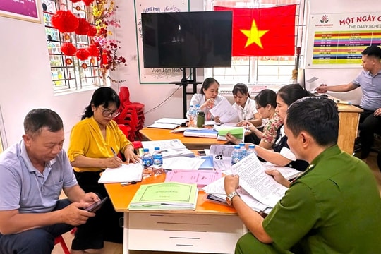 Phường Thượng Cát kiểm tra liên ngành các cơ sở lưu trú và mầm non tư thục