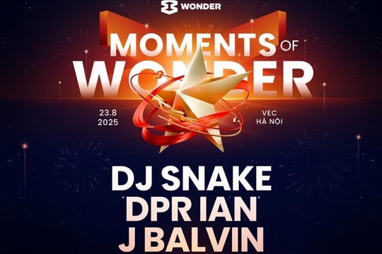 “Moments of Wonder” - đại nhạc hội đặc biệt kỷ niệm 80 năm Quốc khánh với dàn sao “khủng”: DJ Snake, J Balvin, The Kid LAROI, DPR IAN…