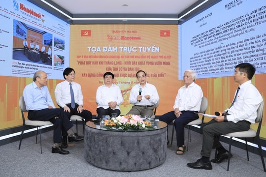 Tọa đàm góp ý Văn kiện Đại hội XVIII Đảng bộ Hà Nội: Nhìn thẳng sự thật, tiếp lửa đổi mới