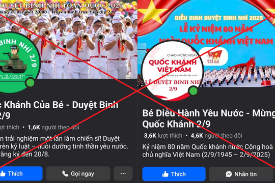 Hà Nội: Cảnh báo lừa đảo đăng ký tham gia “duyệt binh nhí”