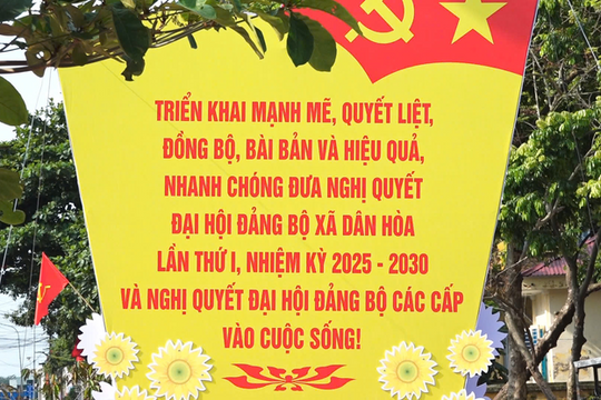 Dân Hoà phát huy lợi thế, kiến tạo động lực tăng trưởng kinh tế bền vững