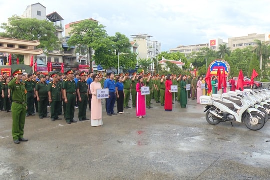 Xã Thường Tín ra quân mở đợt cao điểm tấn công, trấn áp tội phạm