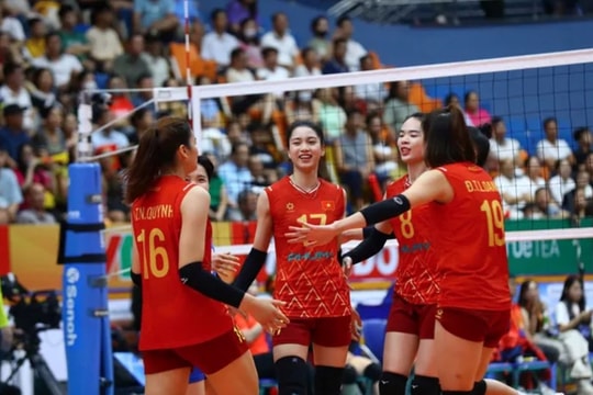 Đội tuyển nữ Việt Nam ra quân thuận lợi tại chặng 1 SEA V.League 2025