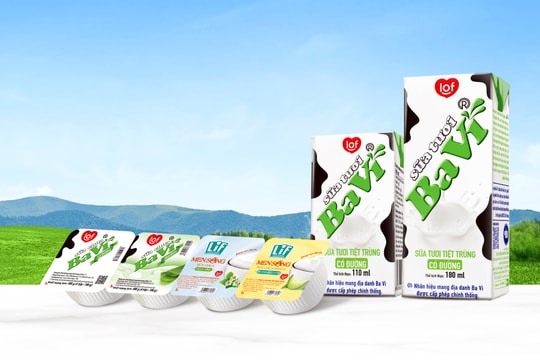 Giọt sữa Ba Vì - tinh túy từ bàn tay cần mẫn
