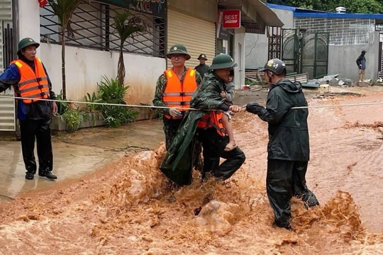 Khẩn trương khắc phục hậu quả mưa lũ tại tỉnh Điện Biên
