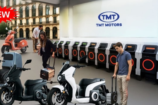 TMT Motors lấn sân sang mảng xe máy điện