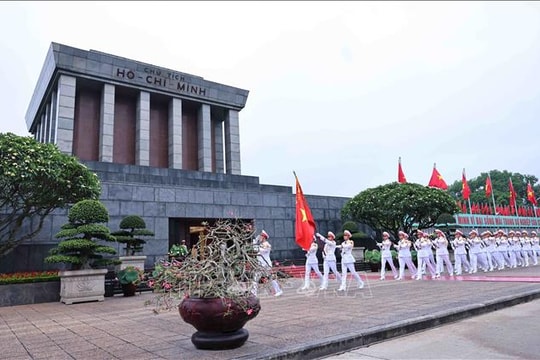 Cơ bản hoàn thành dự án mở rộng Quảng trường Ba Đình trước tiến độ
