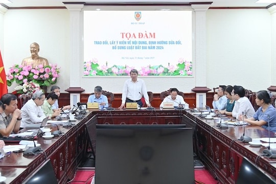 Tiếp tục tháo gỡ vướng mắc trong quá trình thi hành Luật Đất đai