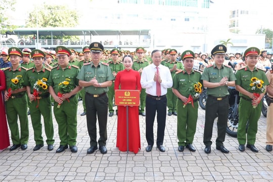 Công an TP.HCM ra quân cao điểm trấn áp tội phạm