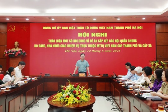 Tiếp tục sắp xếp, tinh gọn, hợp nhất các Hội quần chúng do Đảng, Nhà nước giao nhiệm vụ