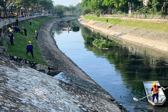 Tổng vệ sinh, làm sạch hệ thống thoát nước của thành phố