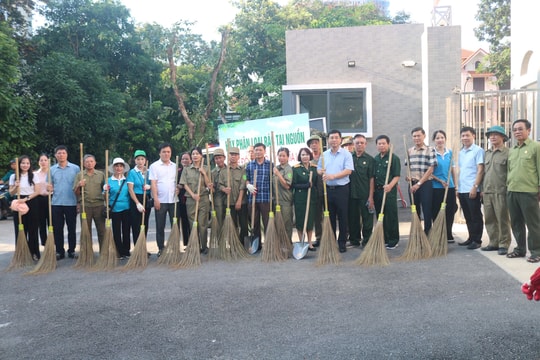 Yên Sở xây dựng phường sáng, xanh, sạch, đẹp