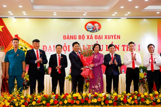 Đại hội đại biểu Đảng bộ xã Đại Xuyên lần thứ I: Khẳng định bước chuyển mình trong kỷ nguyên mới