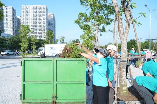 Xã Gia Lâm Xây dựng nếp sống văn minh, tạo thói quen giữ gìn vệ sinh môi trường