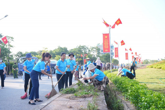 Xã Phù Đổng Lan tỏa tinh thần thi đua vì một môi trường xanh - sạch - đẹp