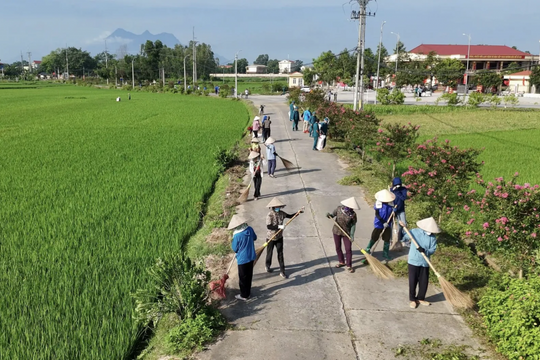 Xã Vật Lại Mỗi cán bộ, đảng viên cần gương mẫu đi đầu trong việc bảo vệ môi trường