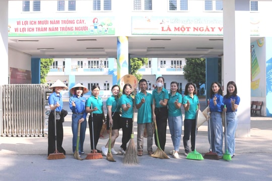 Phường Tây Tựu tập trung chống tái lấn chiếm vỉa hè, lòng đường