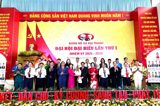 Đại hội đại biểu Đảng bộ xã Đại Thanh lần thứ I: Khơi dậy khát vọng phát triển mạnh mẽ và bền vững