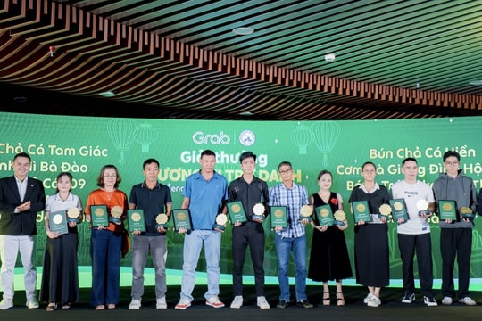 Grab và Hiệp hội Văn hóa ẩm thực thành phố Đà Nẵng vinh danh hàng loạt quán ngon địa phương