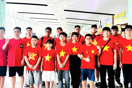 22 học sinh Việt Nam thi chung kết quốc tế về toán học