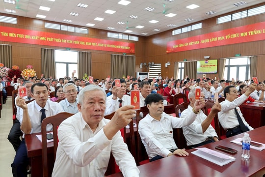 225 đại biểu dự Đại hội đại biểu Đảng bộ xã Tiến Thắng lần thứ I