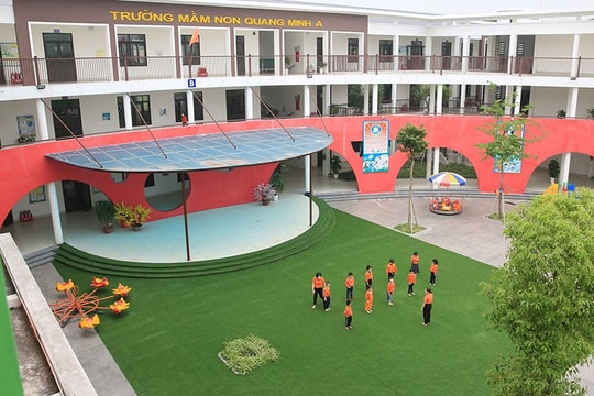 Hà Nội: Cấp mầm non dẫn đầu tỷ lệ trường công lập đạt chuẩn quốc gia với 83,6%