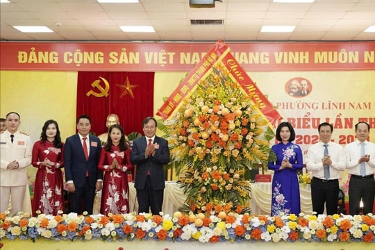 Xây dựng phường Lĩnh Nam văn minh, hiện đại trong kỷ nguyên mới