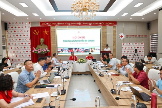 Hội Chữ thập đỏ triển khai phòng ngừa, ứng phó thảm họa