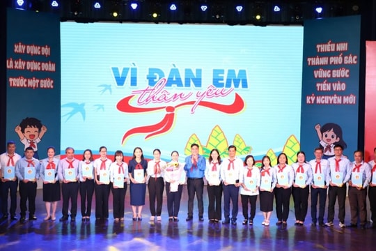 Thiếu nhi TP Hồ Chí Minh sẵn sàng trên chặng đường mới