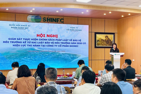 Đoàn Đại biểu Quốc hội khảo sát bảo vệ môi trường tại Hải Phòng: KCN Nam Cầu Kiền - Mô hình KCN sinh thái tiên phong
