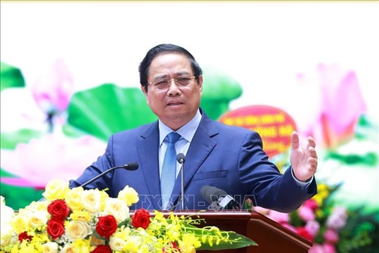 Thủ tướng Phạm Minh Chính dự Đại hội Đảng bộ Bộ Xây dựng lần thứ nhất, nhiệm kỳ 2025-2030