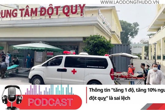 Điểm những tin nổi bật sáng ngày 5/8/2025: Thông tin "tăng 1 độ, tăng 10% nguy cơ đột quỵ" là sai lệch