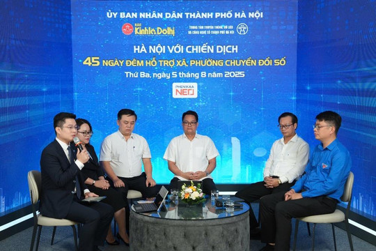 Hà Nội đẩy mạnh chuyển đổi số: Quyết tâm từ “Chiến dịch 45 ngày đêm“
