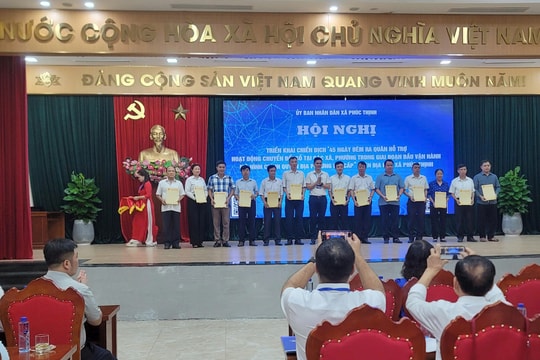 Xã Phúc Thịnh thành lập 40 tổ chuyển đổi số cộng đồng