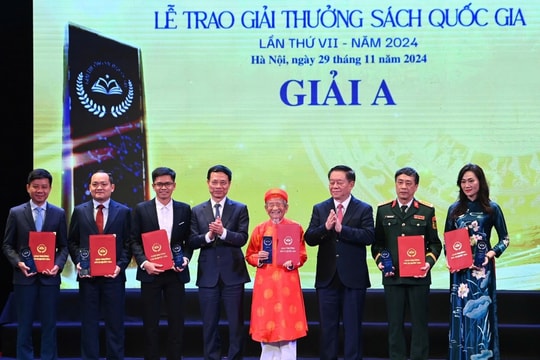 Tiếp tục phát triển các giá trị văn hóa qua Giải thưởng Sách Quốc gia